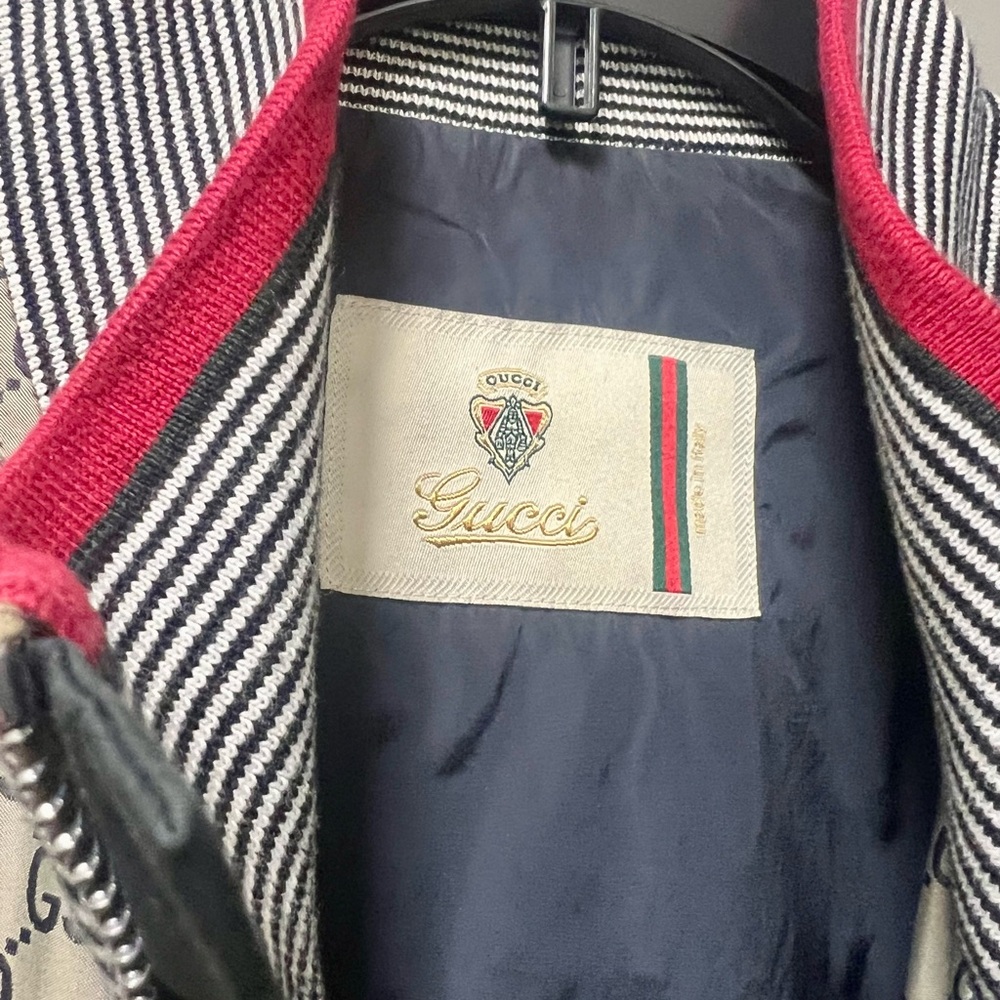 🟢 Gucci Monogram Vintage Jacket - image 5